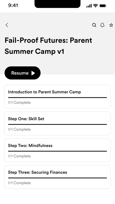 Future Achievers Programs Screenshot
