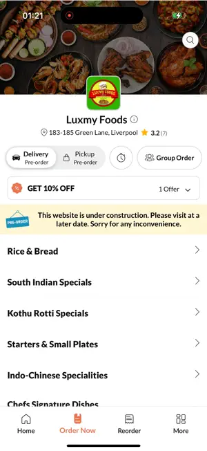 Luxmy Foods screenshot 2