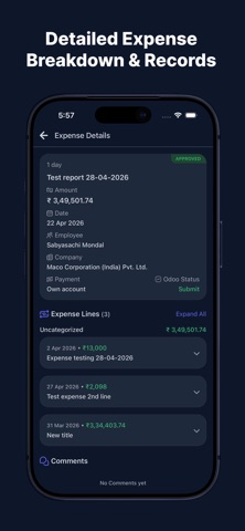 Durbin ERP screenshot