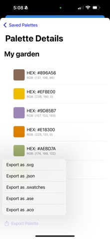 Color Snatcher iPhone screenshot