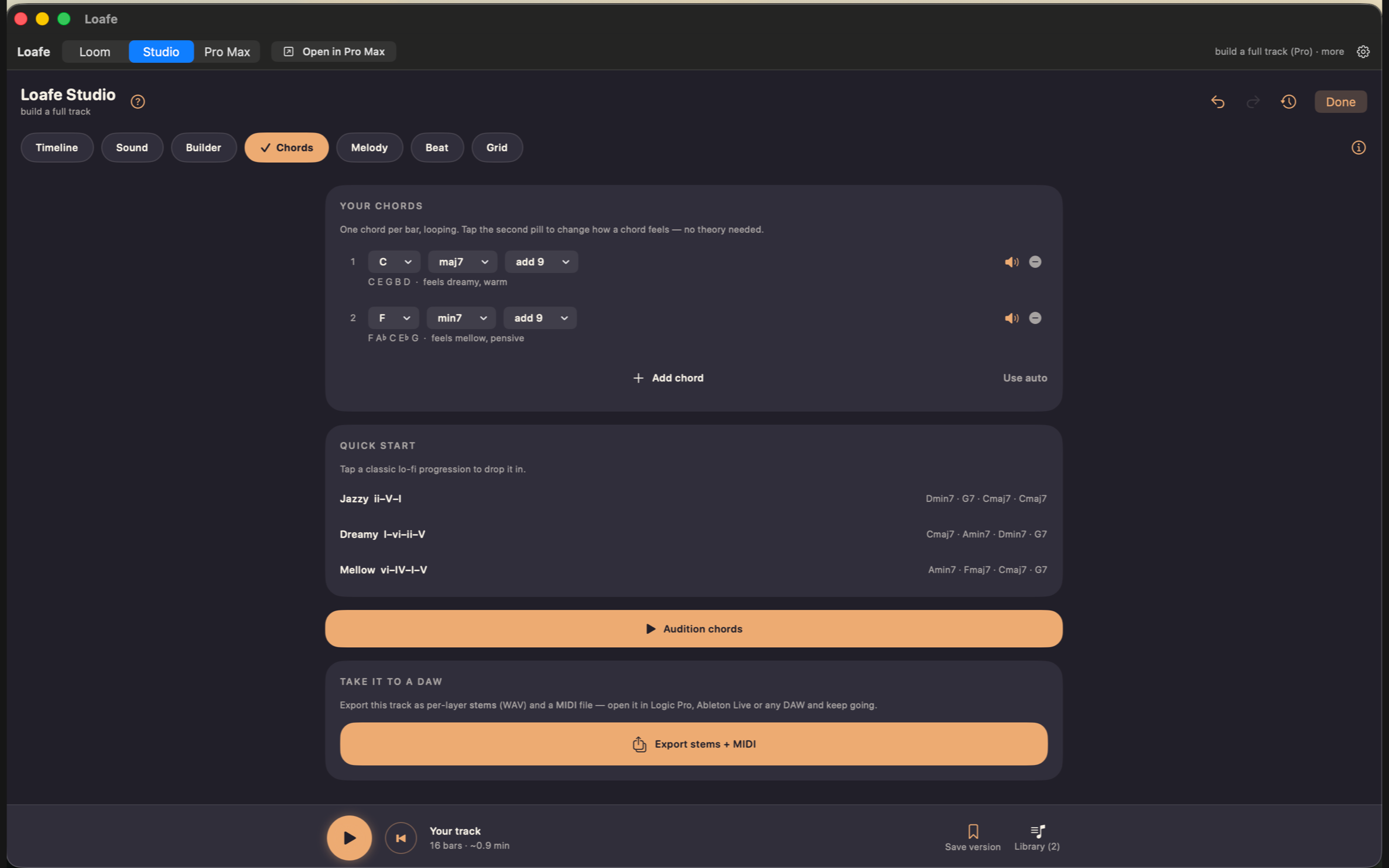 Loafe screenshot 18