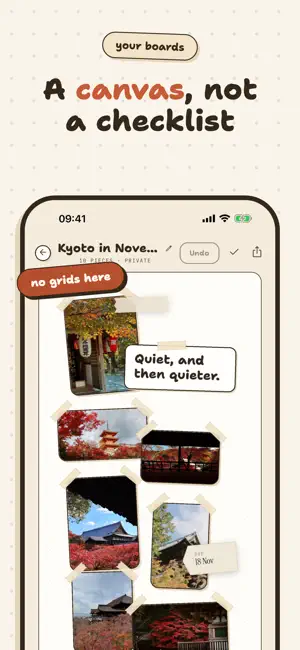Zora: Vision & Mood Board screenshot 2