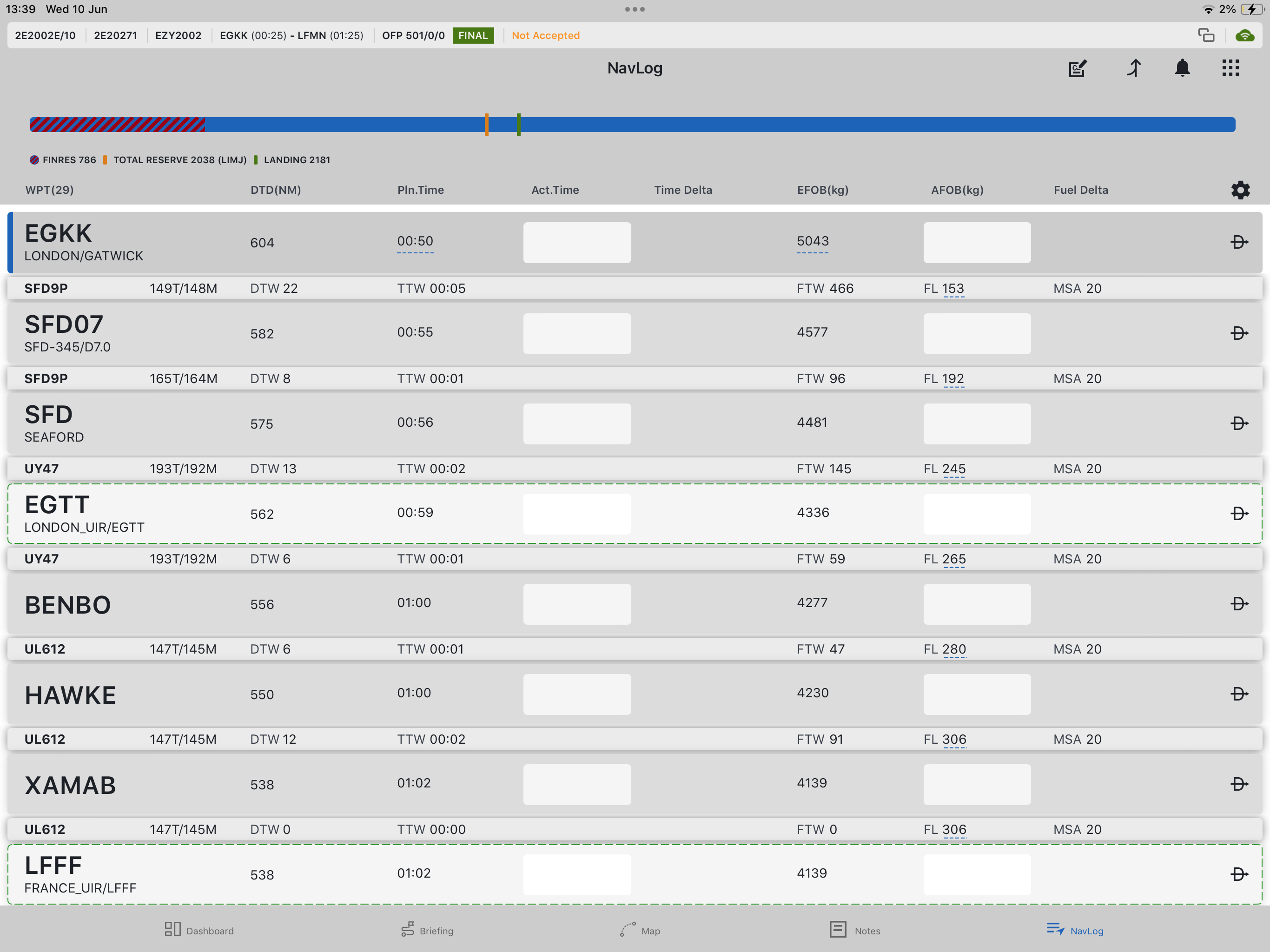 Lido mBriefing screenshot 8