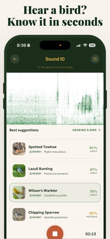 Birdr: Bird ID & Birding Log screenshot