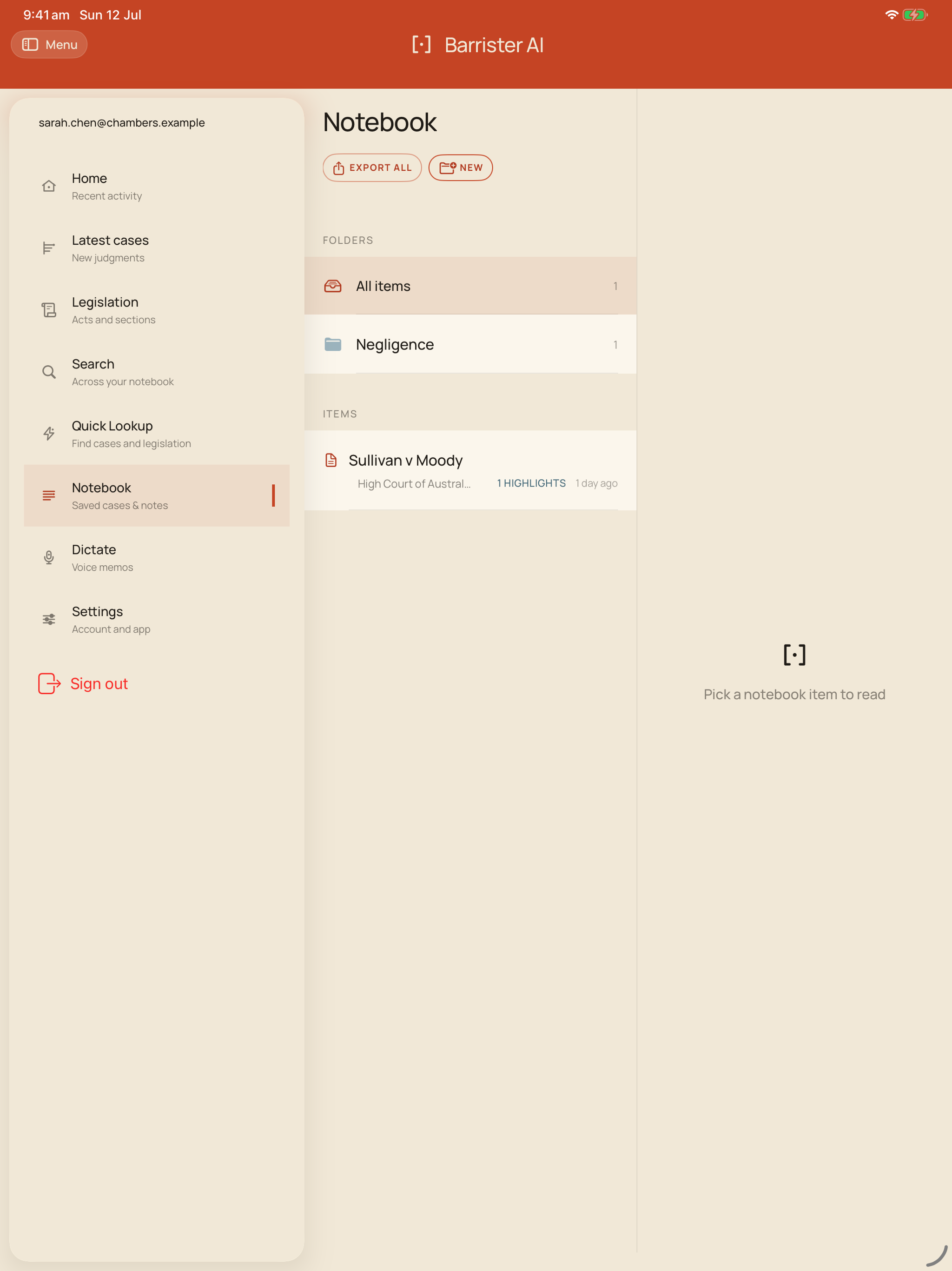 Barrister AI screenshot 7