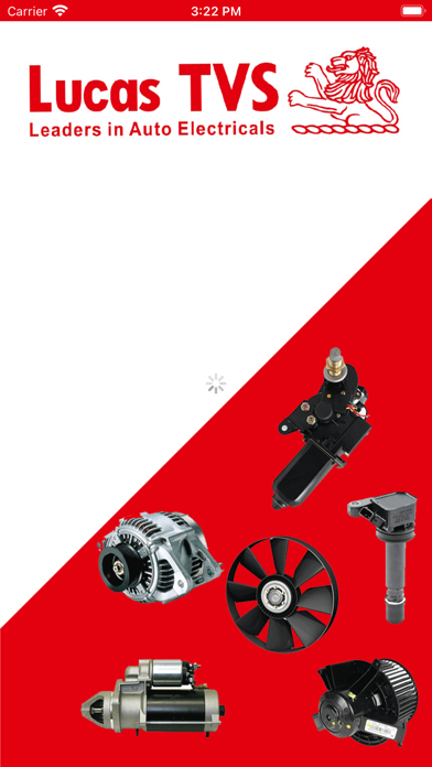 Lucas TVS Product Catalogue Screenshot