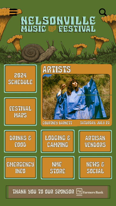Nelsonville Music Festival Screenshot