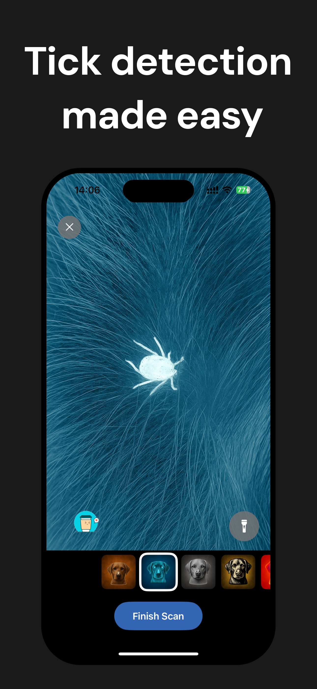 Tick Detector: Pet Tick Scan