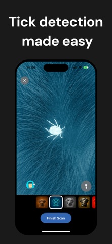 Tick Detector: Pet Tick Scan iPhone screenshot