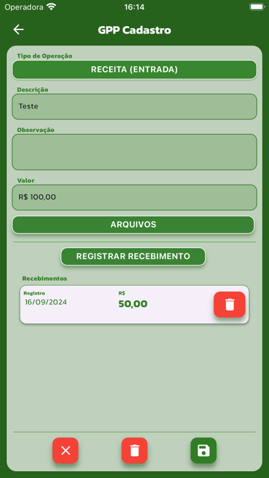 B8 Financeiro Pessoal Screenshot