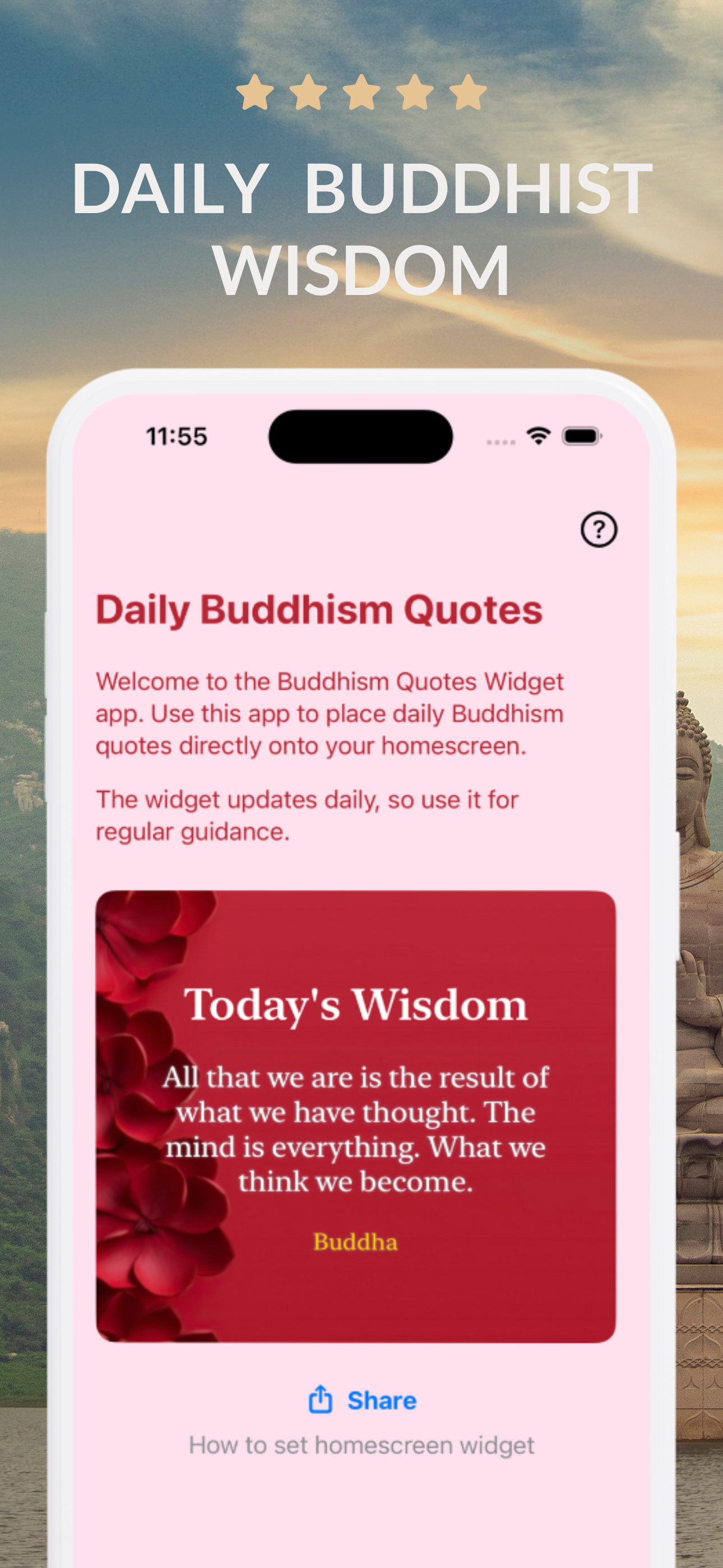 Buddhism Dharma Zen Widget