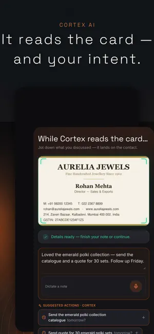 ZapCard - Card Scanner screenshot 2