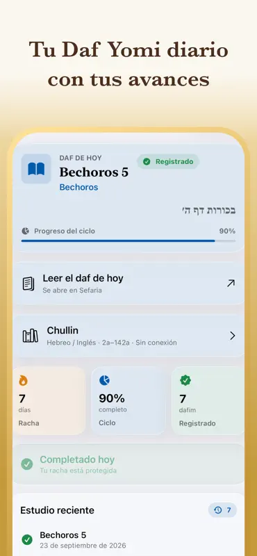 Zmanim: Sidur y Rezos Judíos screenshot 5 of 10