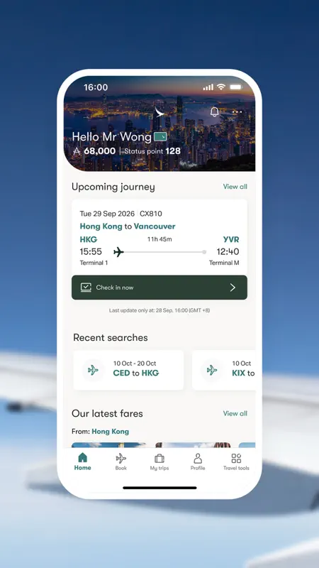 Cathay Pacific screenshot 2 of 7