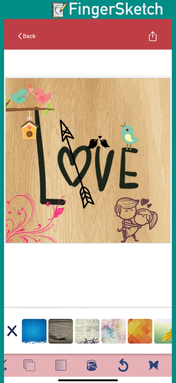 Screenshot #1 pour FingerSketch Cam: Art Canvas
