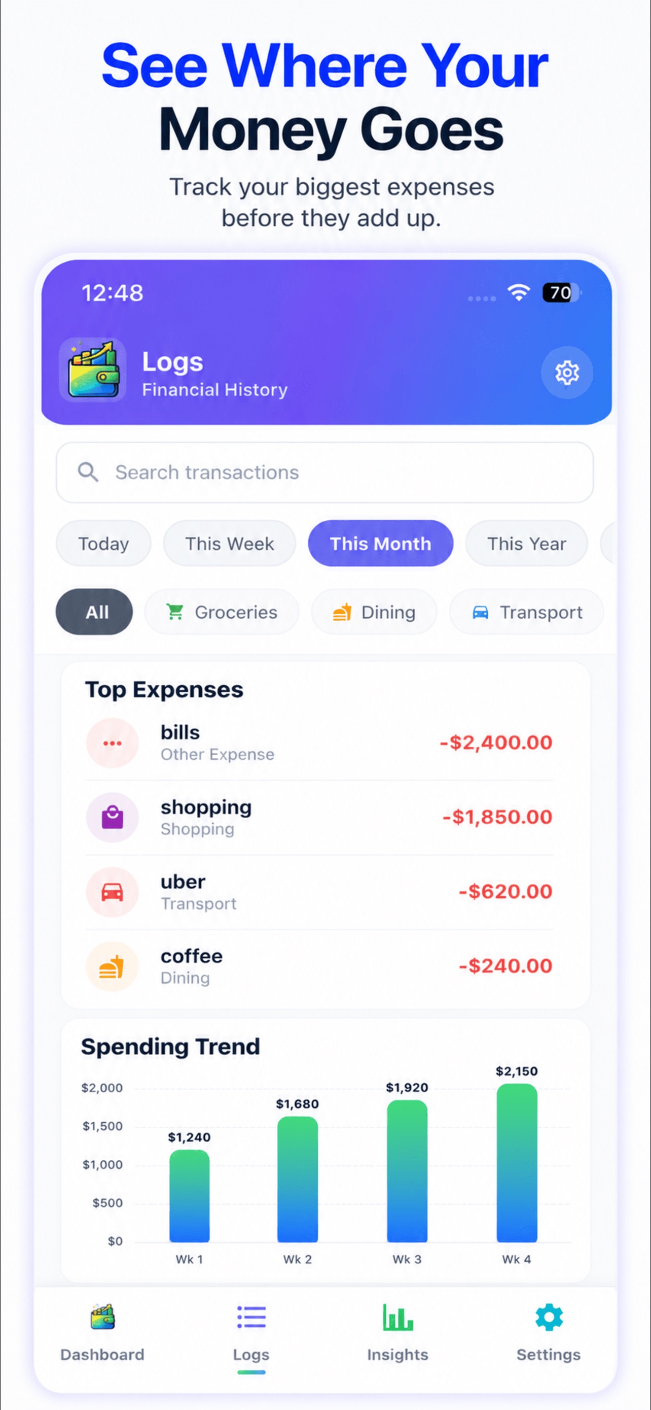Budget App: AI Expense Tracker screenshot 6