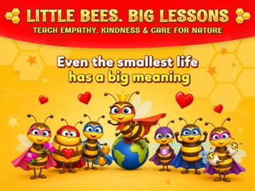 123 Kids Fun Bee Adventure iPad screenshot