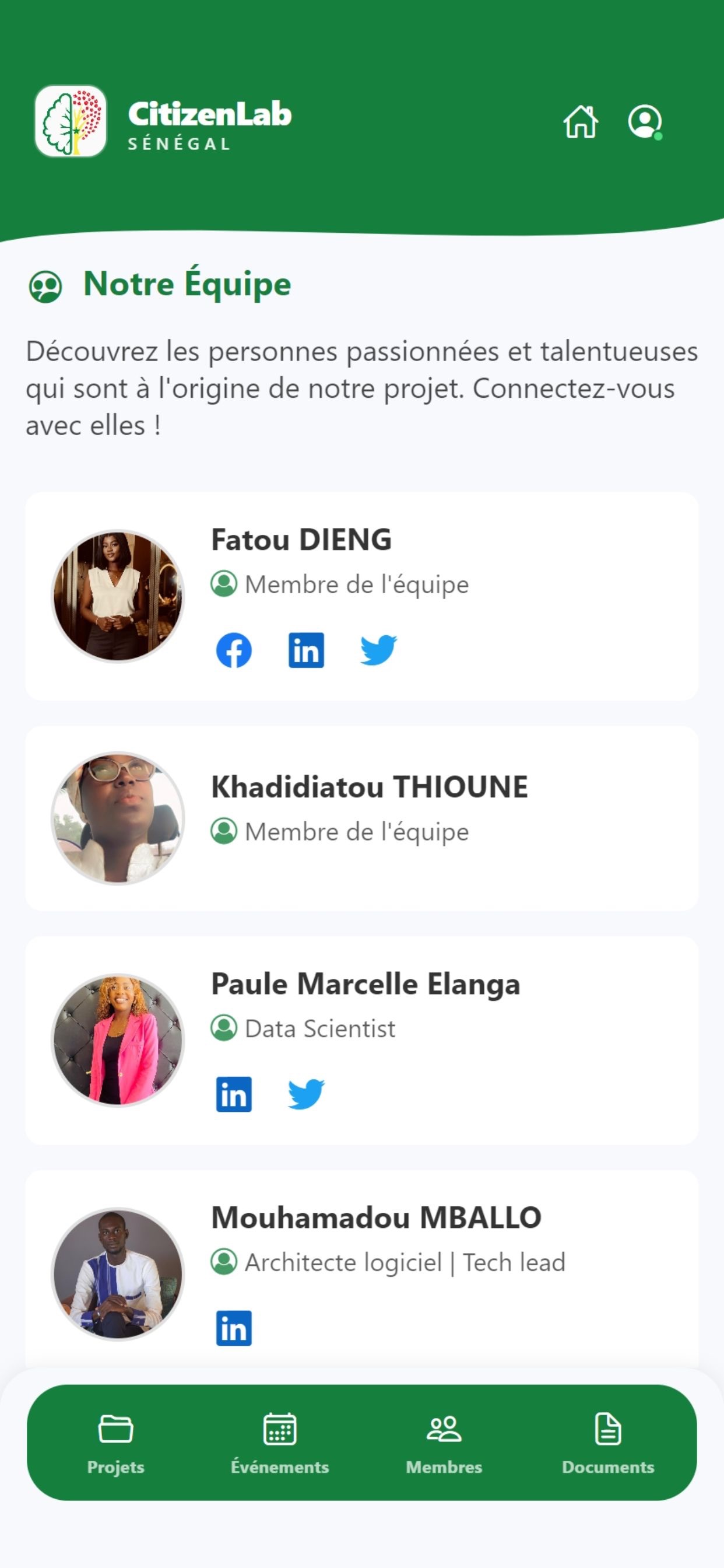 Screenshot 3 of Citizenlab Sénégal
