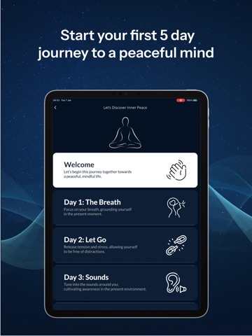 Calmify - Sleep & Meditation iPad screenshot
