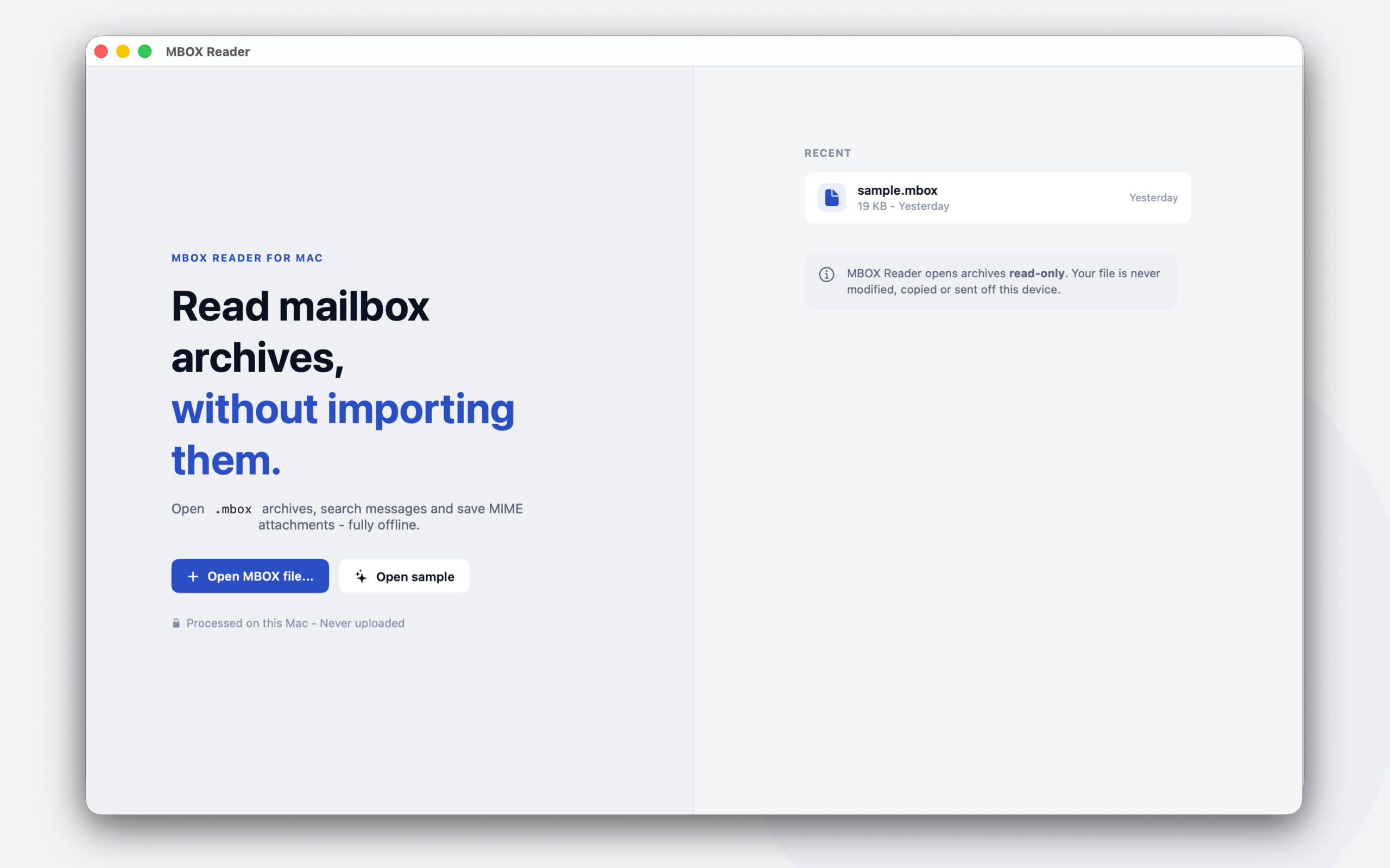 MBOX Reader screenshot 10