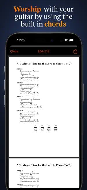 Advent Hymnal screenshot 3