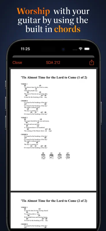 Advent Hymnal screenshot 3 of 9