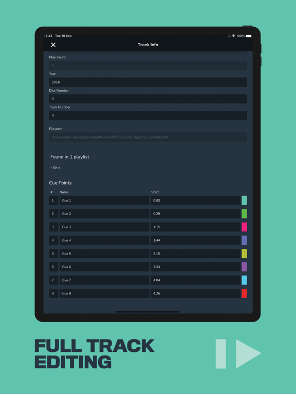 Screenshot #5 pour MIXO - The DJ Library