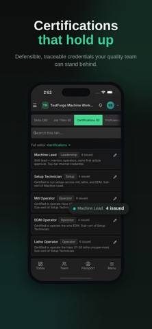 SkillCore — Skill Passport Screenshot 2 of 4