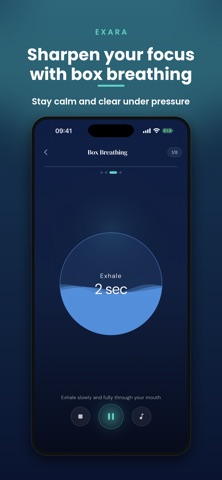 Exara: Breathing Exercises Screenshot 8 of 8