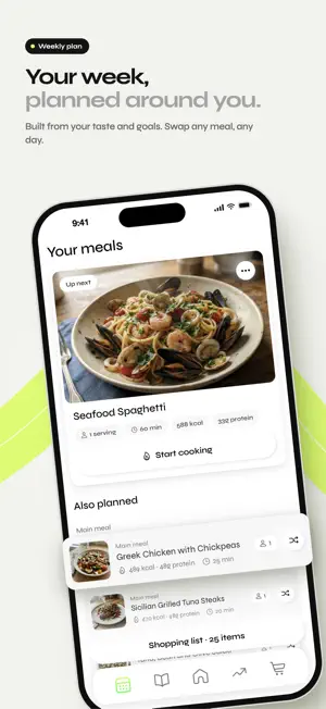 Gordon: Personal Meal Planner screenshot 2