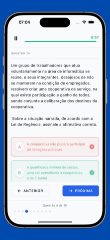 OAB Questões Screenshot 2 of 9