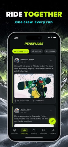 Berk: Ski Tracker & Community Screenshot 3 of 7