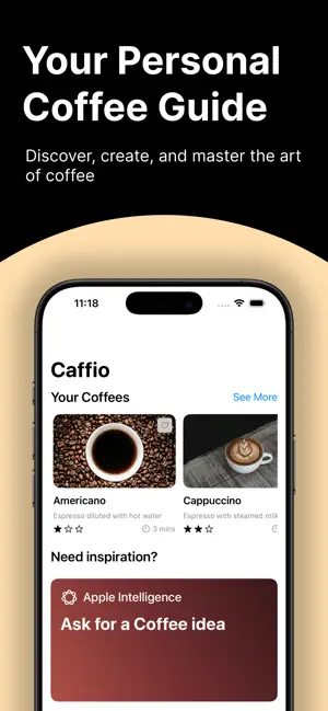 Caffio screenshot 1