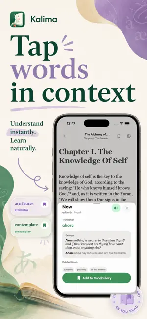 Kalima - Read, Learn Languages screenshot 3