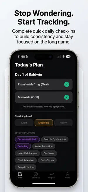 Baldwin – Hair Loss+Growth AI screenshot 1
