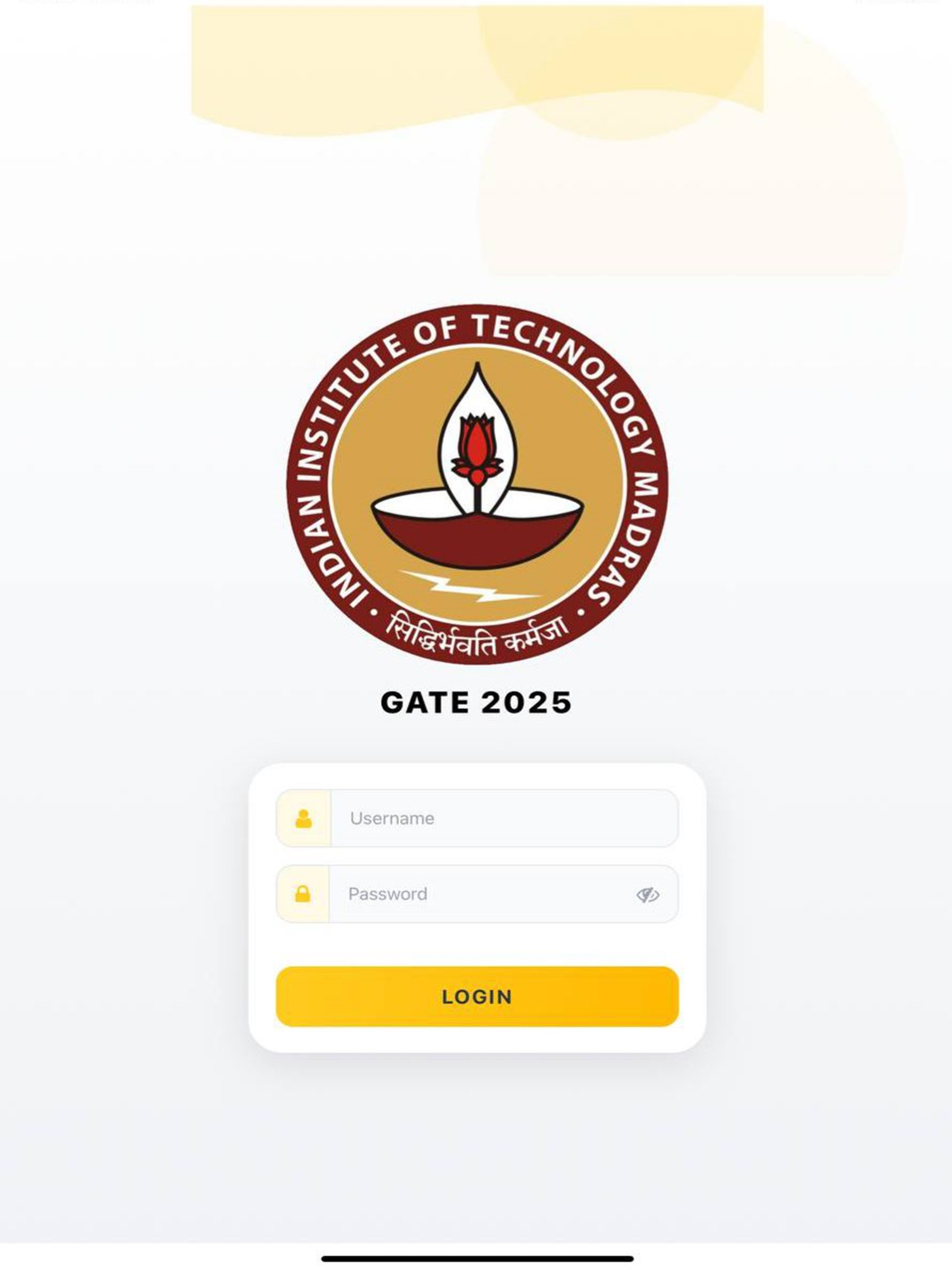 IITM GATE JAM PORTAL