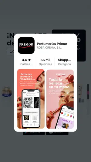 Perfumerías Primor screenshot 1