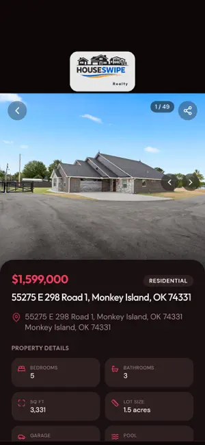 HOUSESWIPE Realty screenshot 2