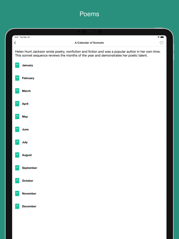 Screenshot #5 pour Poetry Audiobooks