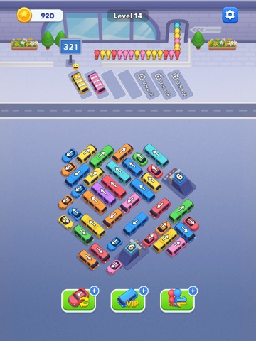 Crazy Bus: Car Jam Parking iPad screenshot