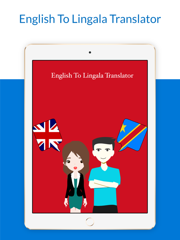 English To Lingala Translator iPad screenshot
