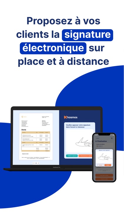 Khosmos - Devis & facturation screenshot-4