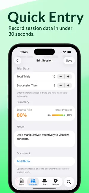 TrackBinder: IEP Goal Tracker screenshot 4
