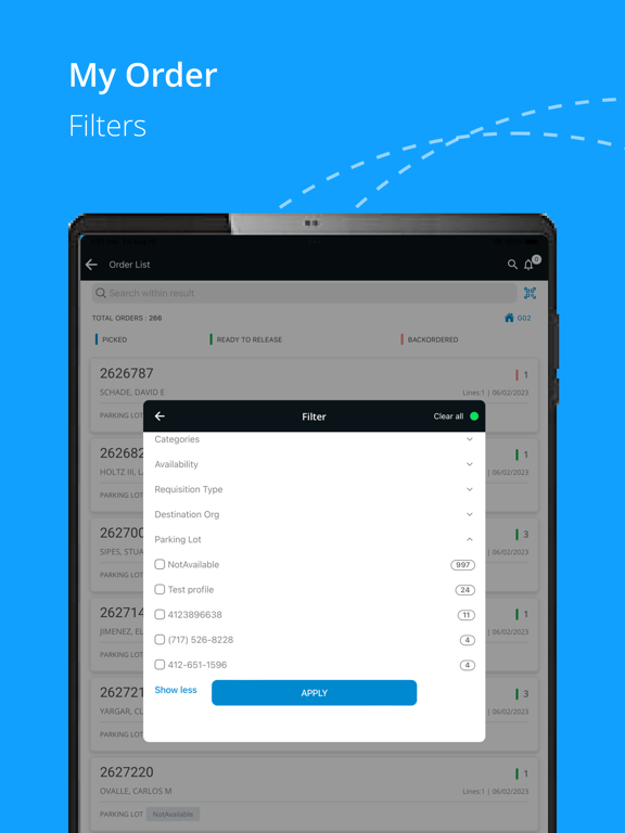App screenshot