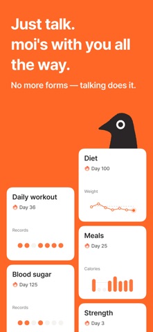 Moi: AI Calorie & Diet Tracker Screenshot 1 of 6