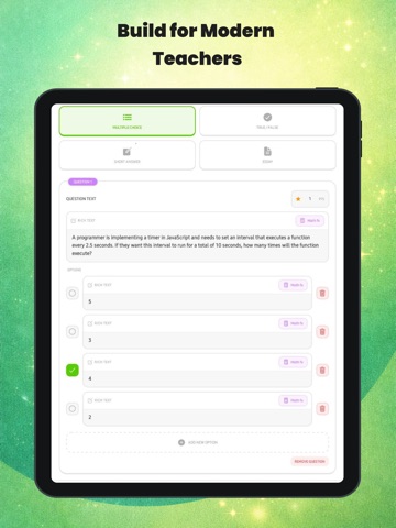 QuizMate: Exam Prep & Study iPad screenshot