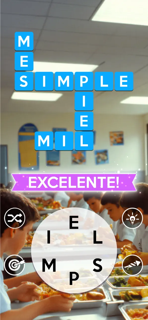 Wordscapes - Word Game iOS Mod IPA screenshot 4 - iOS game interface