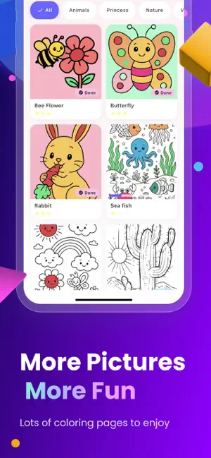Coloring Kid: Magic Paint screenshot 2