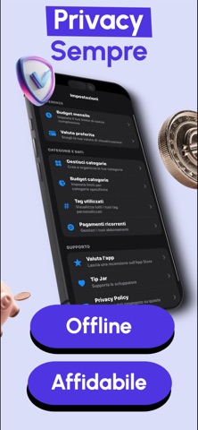 Spendix: Gestione Spese iPhone screenshot 3