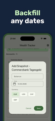 My Wealth Tracker Screenshot 7 of 8